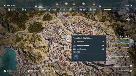 temple of hephaistos ac odyssey location